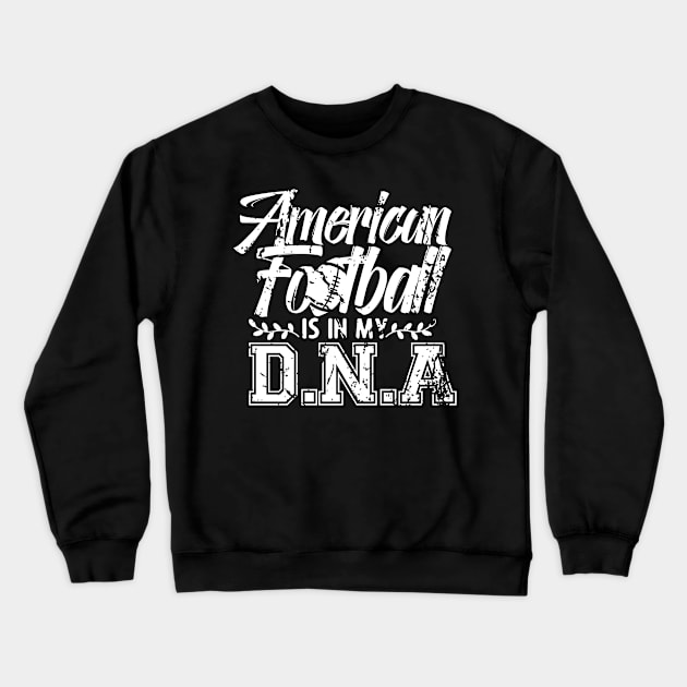 Player American Football Coach Team Footballer Crewneck Sweatshirt by dr3shirts